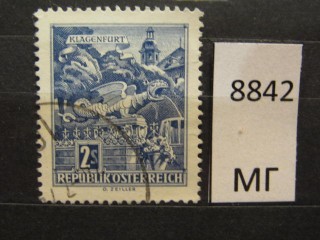 Фото марки Австрия 1968г