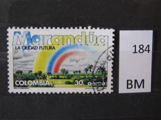 Фото марки Колумбия 1984г