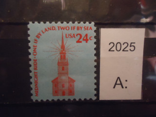 Фото марки США 1975г **