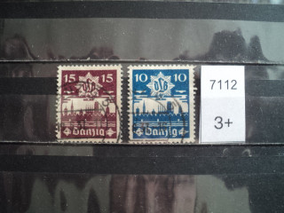 Фото марки Германский Данциг 1937г