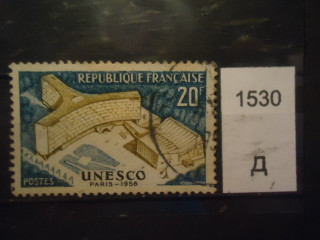 Фото марки Франция 1958г