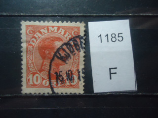 Фото марки Дания 1913г