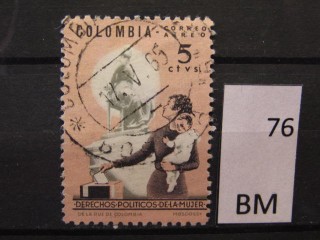 Фото марки Колумбия 1964г