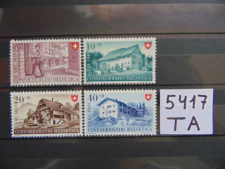 Фото марки Швейцария серия 1949г **