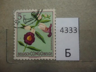 Фото марки Бельг. Конго 1952г
