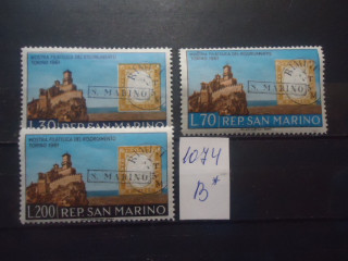 Фото марки Сан Марино 1961г серия **