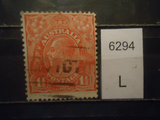 Фото марки Австралия 1922г