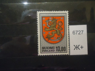 Фото марки Финляндия 1974г *