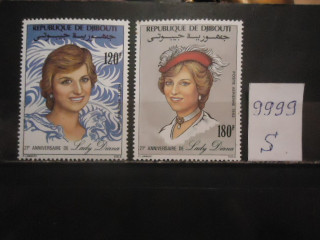 Фото марки Джибути 1982г (5,5€) **