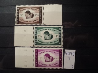 Фото марки Бельгия серия 1959г **