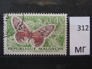 Фото марки Мадагаскар 1960г