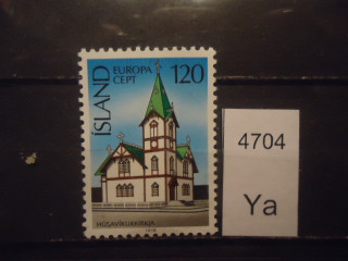 Фото марки Исландия 1978г **