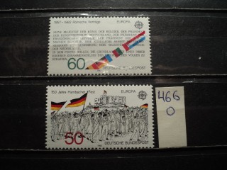 Фото марки Германия ФРГ серия 1982г **
