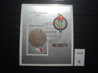 Фото марки Куба блок 1975г