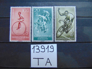Фото марки Испанская Гвинея серия 1959г **