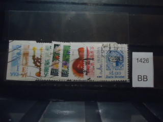 Фото марки Украина (10гашеных марок)