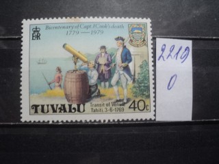Фото марки Тувалу 1979г *