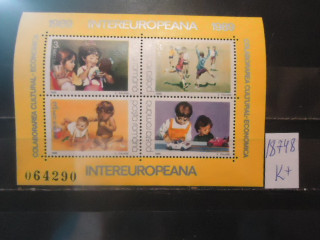 Фото марки Румыния блок 1989г **