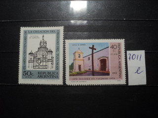 Фото марки Аргентина 1970г **