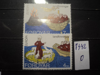 Фото марки Фарерские острова серия 1994г **