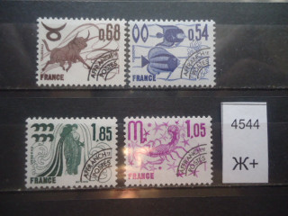 Фото марки Франция 1977г 7 евро **