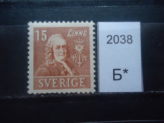 Фото марки Швеция 1939г *