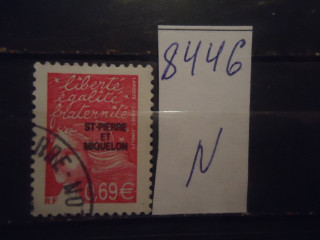 Фото марки Франц. Сент Пьерр и Микелон 2002г