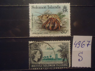 Фото марки Соломоновы острова 2 м