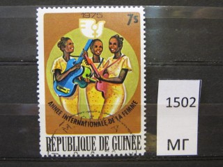 Фото марки Гвинея 1976г