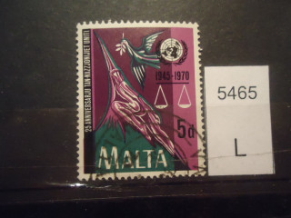 Фото марки Мальта 1970г
