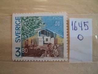 Фото марки Швеция 1990г **