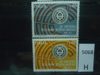 Фото марки Италия 1972г серия **