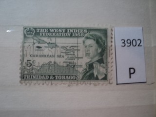 Фото марки Брит. Тринидад 1958г