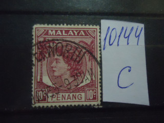 Фото марки Брит. Малайя. Штат Пенанг