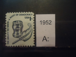 Фото марки США 1977г **