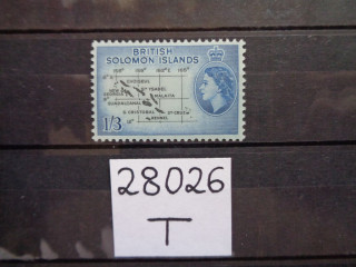 Фото марки Британские Соломоновы Острова 1963г **