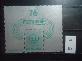 Фото марки Польша блок 1976г **