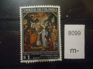 Фото марки Колумбия 1968г