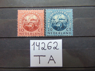 Фото марки Голландия серия 1949г **