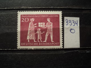 Фото марки Германия ФРГ 1963г **