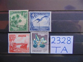 Фото марки Науру 1954г
