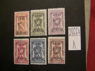 Фото марки Бельгия 1946г серия **