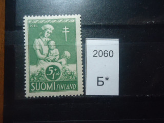 Фото марки Финляндия 1946г **