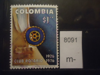 Фото марки Колумбия 1976г