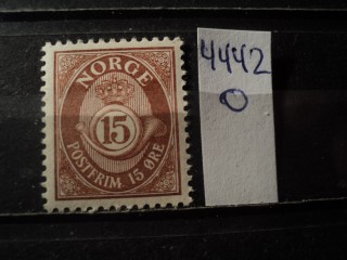 Фото марки Норвегия 1950г *