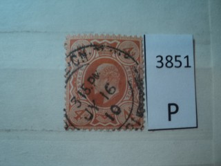 Фото марки Великобритания 1909г