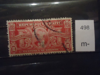 Фото марки Гаити 1931г