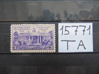 Фото марки США марка 1938г **