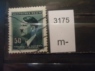 Фото марки Германская оккупация Чехословакии 1942г