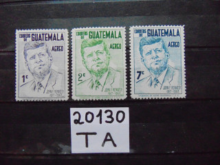 Фото марки Гватемала авиапочта 1964г **